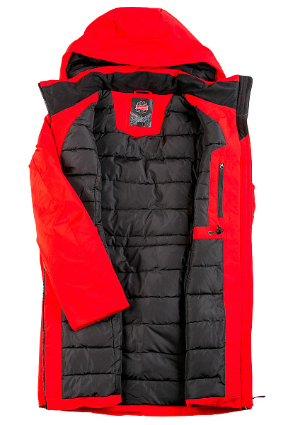 Женская зимняя Парка Lafor Красный, 767040