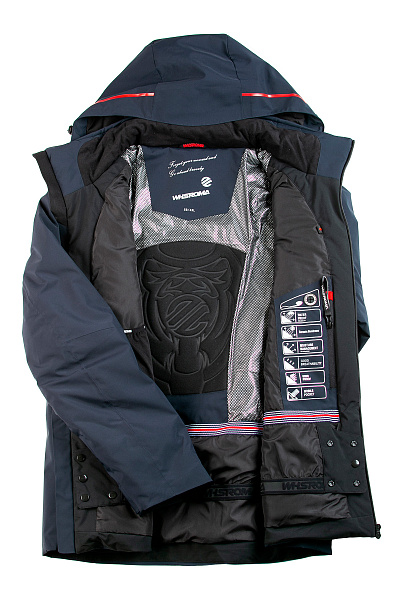 Мужская горнолыжная Куртка WHS Темно-синий, 8783365