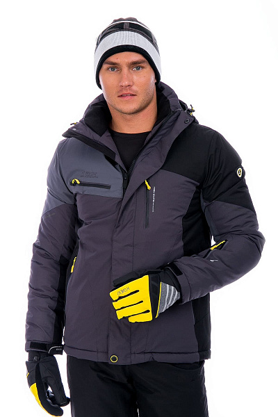Мужская горнолыжная Куртка High Experience Серый, 6980277