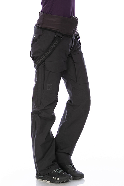 Женские горнолыжные Штаны Running River Черный, 8278132