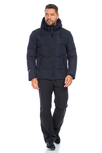 Мужской зимний Пуховик Lafor Темно-синий, 767069