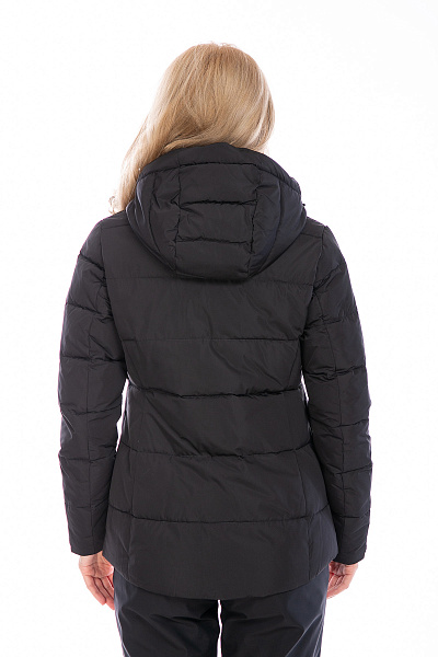 Женский зимний Пуховик Lafor Черный, 76701
