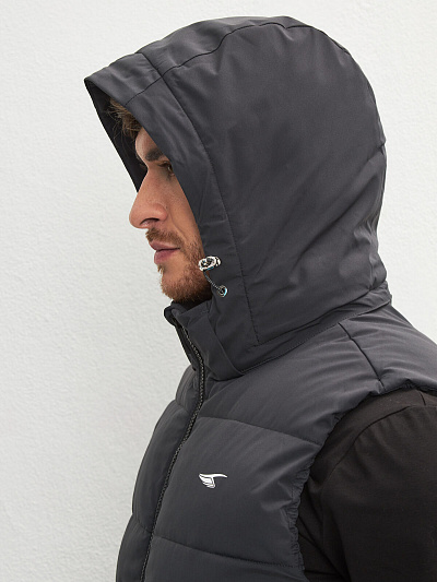 Жилет Tisentele Темно-серый, 847665