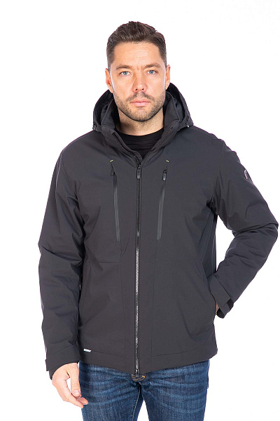 Куртка WHS Темно-серый, 8783443