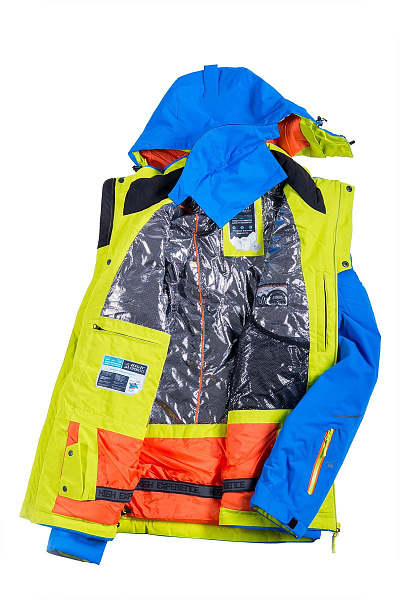 Мужская горнолыжная Куртка High Experience Голубой, 6980191