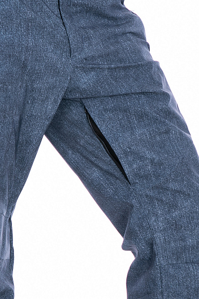 Мужской зимний Костюм Lafor Серо-синий, 76708K2