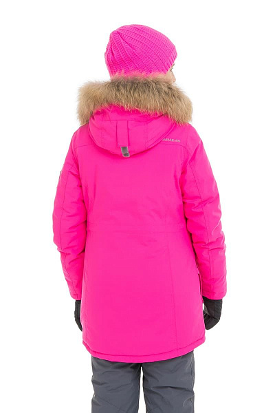 Детская зимняя Парка High Experience Малиновый, 6980184