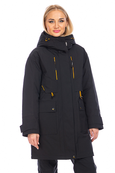 Женская зимняя Парка WHS Черный, 8783338