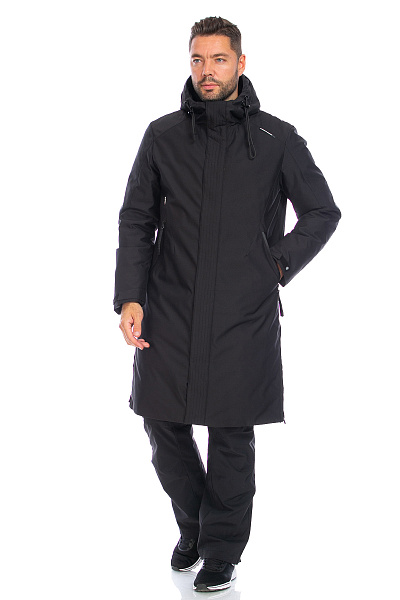 Мужская зимняя Парка WHS Черный, 8783337