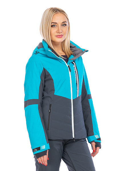 Женская горнолыжная Куртка WHS Бирюзовый, 8783362