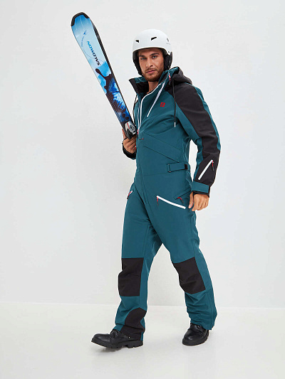 Комбинезон WHS Темно-зеленый, 8783492