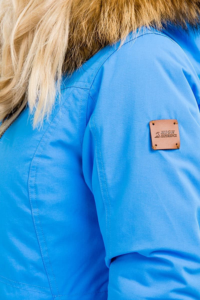 Женская зимняя Парка High Experience Голубой, 6980175