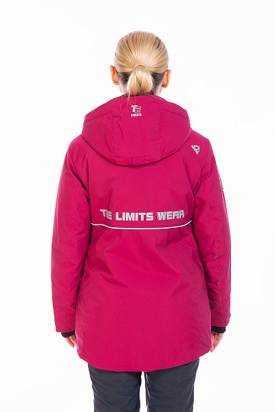 Куртка Tisentele Малиновый, 847627