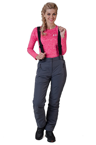 Женские горнолыжные Штаны High Experience Серый, 6980156