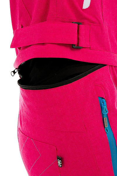Женский горнолыжный Комбинезон Snow Headquarter Малиновый, 838111