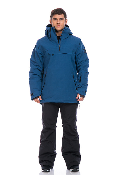 Мужской горнолыжный Анорак Running River Синий, 827875