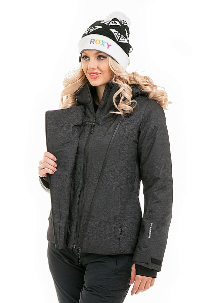 Женская горнолыжная Куртка WHS Черный, 878381