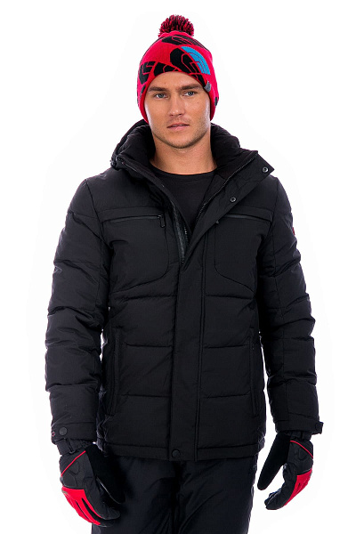 Мужской зимний Пуховик WHS Черный, 8783131