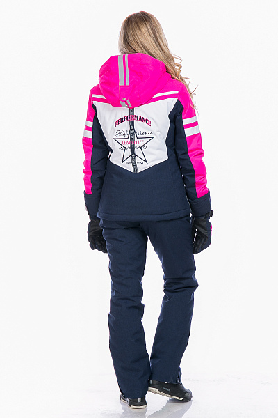 Женский горнолыжный Костюм High Experience Малиновый, 6980314K1