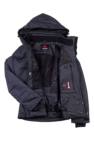 Женская горнолыжная Куртка WHS Черный, 878381