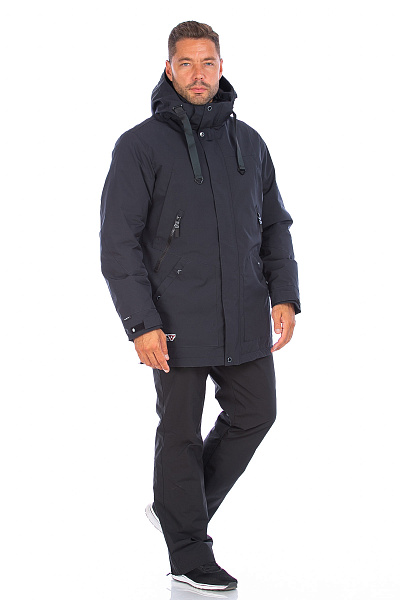 Парка WHS Темно-серый, 8783356