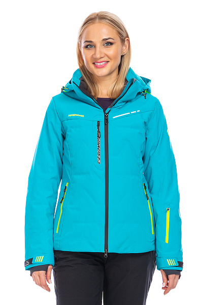 Женская горнолыжная Куртка WHS Бирюзовый, 8783340