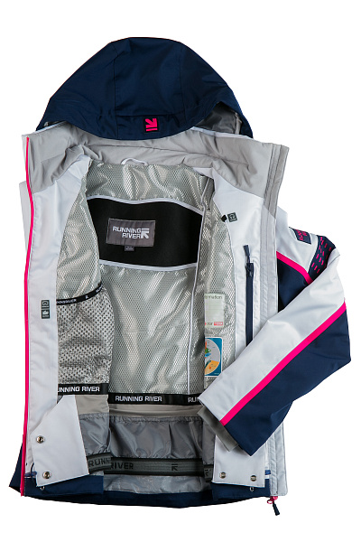 Женская горнолыжная Куртка Running River Белый, 827888