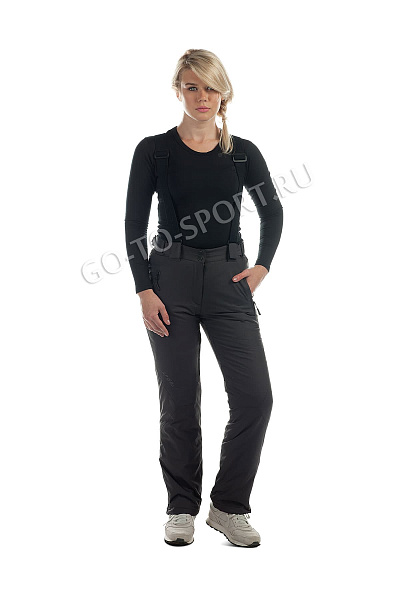 Женские горнолыжные Штаны High Experience Серый, 698091