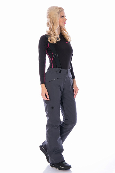 Женские горнолыжные Штаны WHS Серый, 8783163