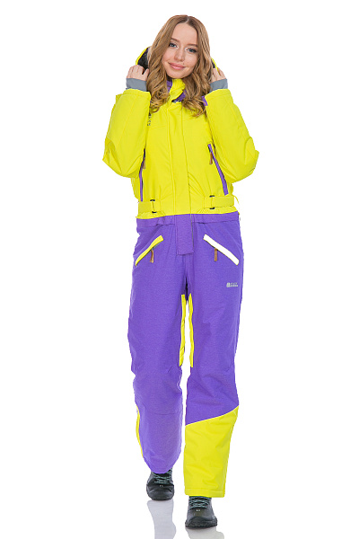Женский горнолыжный Комбинезон High Experience Желтый, 6980373
