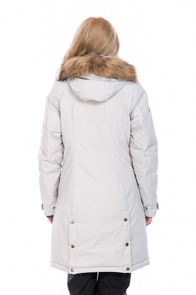 Женская зимняя Парка Running River Серый, 8278112