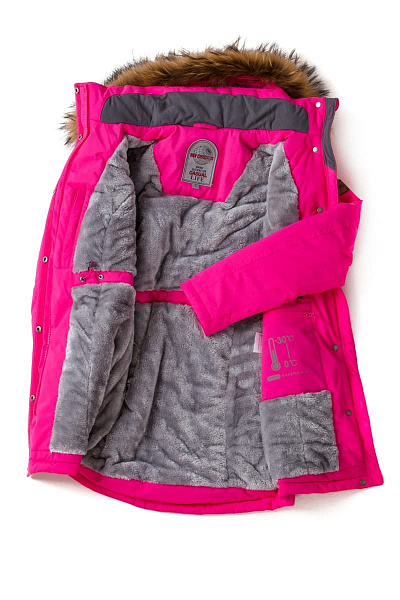 Женская зимняя Парка High Experience Малиновый, 6980161