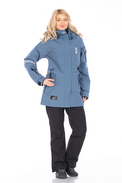 Куртка WHS Серо-синий, 8783422