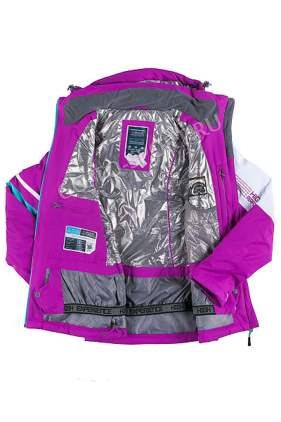 Женский горнолыжный Костюм High Experience Фиолетовый, 6980116K1