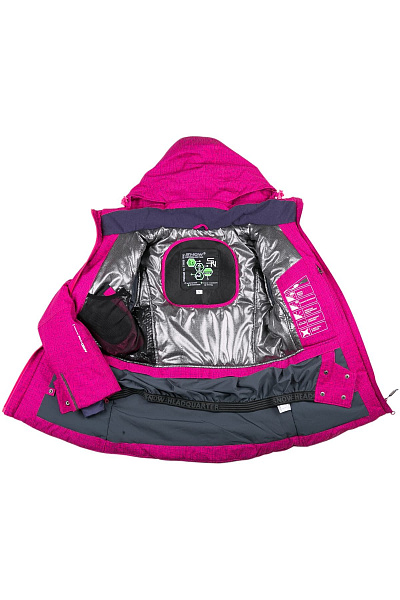 Женская горнолыжная Куртка Snow Headquarter Малиновый, 83814