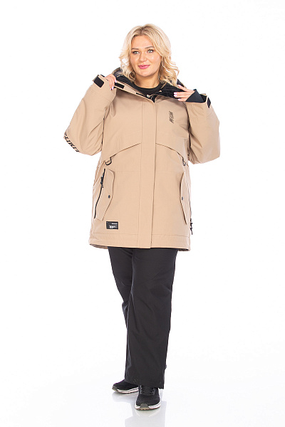 Куртка WHS Бежевый, 8783423