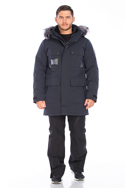 Парка WHS Темно-синий, 8783502