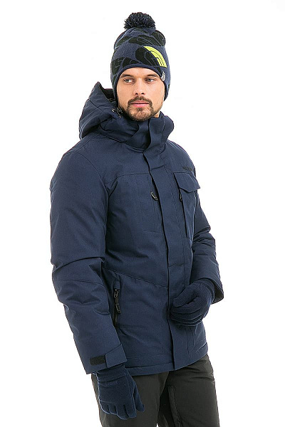 Мужская зимняя Парка WHS Синий, 878379