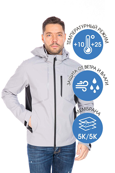 Ветровка Forcelab Серый, 706648