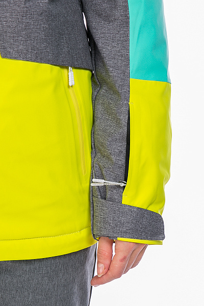 Женская горнолыжная Куртка WHS Зеленый, 8783249