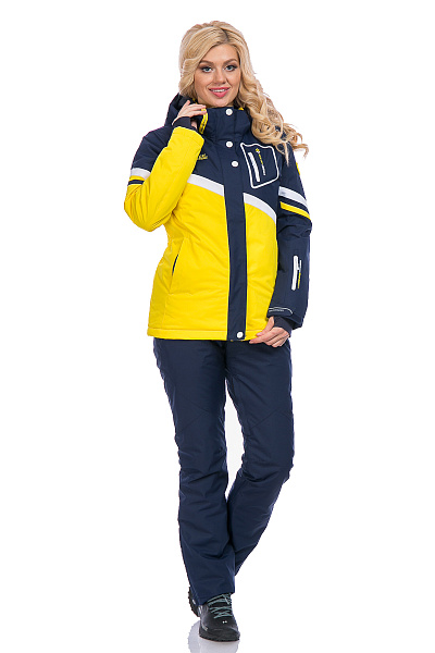 Женский горнолыжный Костюм High Experience Темно-синий, 6980311K1