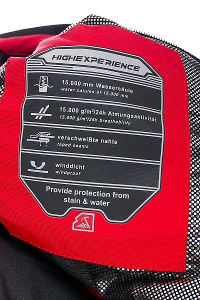 Мужской горнолыжный Комбинезон High Experience Красный, 6980301