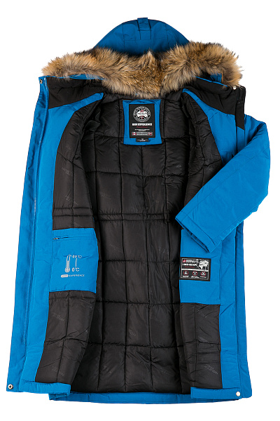 Женская зимняя Парка High Experience Голубой, 6980333