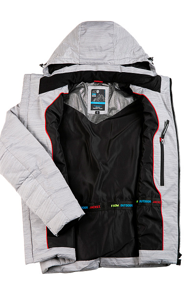 Мужская зимняя Куртка WHS Серый, 8783288