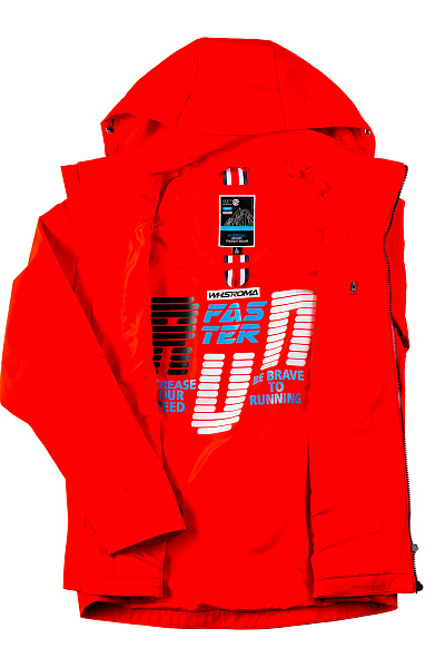 Ветровка WHS Красный, 8783375