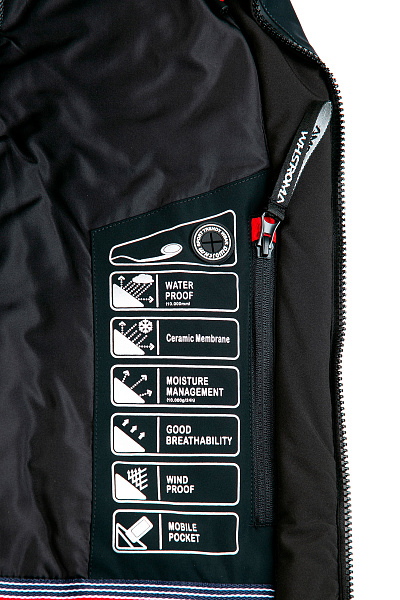 Мужская горнолыжная Куртка WHS Темно-серый, 8783332