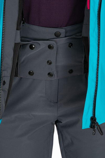 Женская горнолыжная Куртка WHS Бирюзовый, 8783320