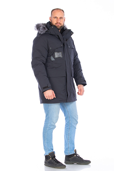 Парка WHS Темно-синий, 8783419