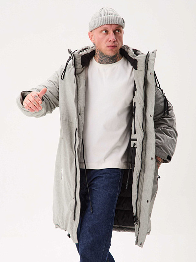 Парка Forcelab Серый, 7066225