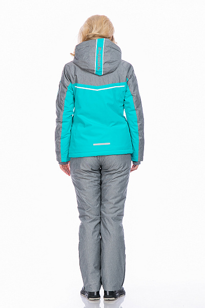 Женский горнолыжный Костюм High Experience Бирюзовый, 6980308K2